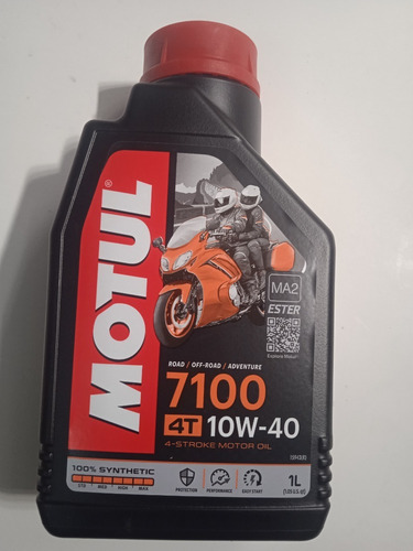 Aceite 10w40 7100 Motul 1 Litro