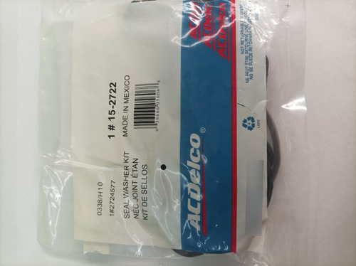 Juego Oring Enfriador De Aceite Chevrolet Sonic - Imagen 2